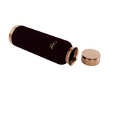LA'FORTE Copper Water Bottle, Pure, 1000 ml  Coffee Black